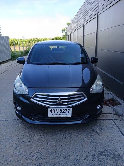 รถ Mitsubishi Attrage 1.2 GLS สี ดำ