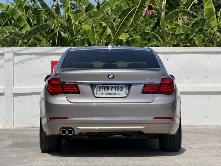 BMW Series 7 2013 730Ld Sedan ดีเซล ไม่ติดแก๊ส เกียร์อัตโนมัติ น้ำตาล รูปที่ 4