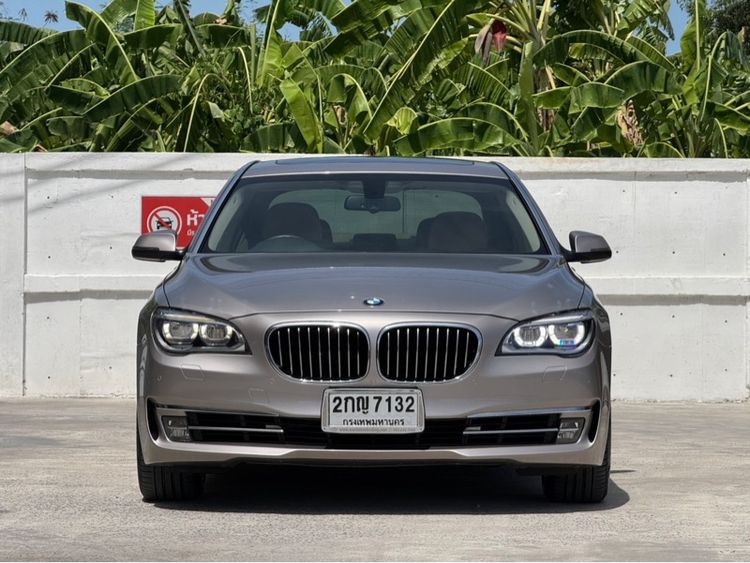 BMW Series 7 2013 730Ld Sedan ดีเซล ไม่ติดแก๊ส เกียร์อัตโนมัติ น้ำตาล รูปที่ 2