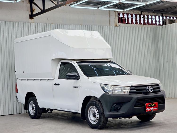 Toyota Hilux Revo 2015 2.4 J Pickup ดีเซล ไม่ติดแก๊ส เกียร์ธรรมดา ขาว รูปที่ 3