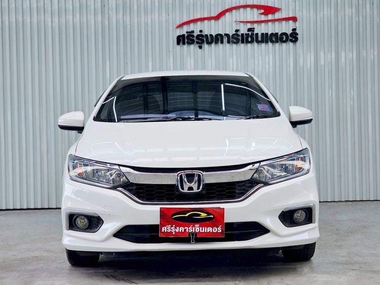 Honda City 2019 1.5 S Sedan เบนซิน ไม่ติดแก๊ส เกียร์อัตโนมัติ ขาว รูปที่ 2