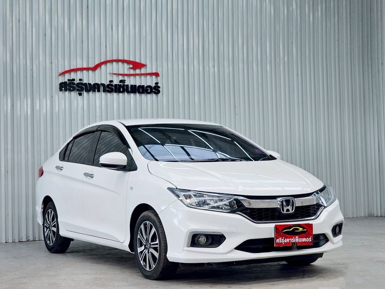 Honda City 2019 1.5 S Sedan เบนซิน ไม่ติดแก๊ส เกียร์อัตโนมัติ ขาว รูปที่ 3