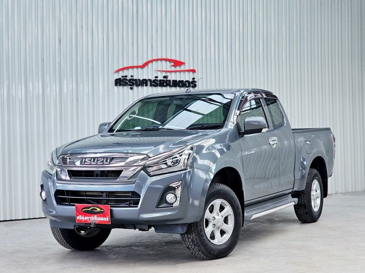 Isuzu D-MAX 2018 1.9 Hi-Lander L Pickup ดีเซล ไม่ติดแก๊ส เกียร์ธรรมดา เทา