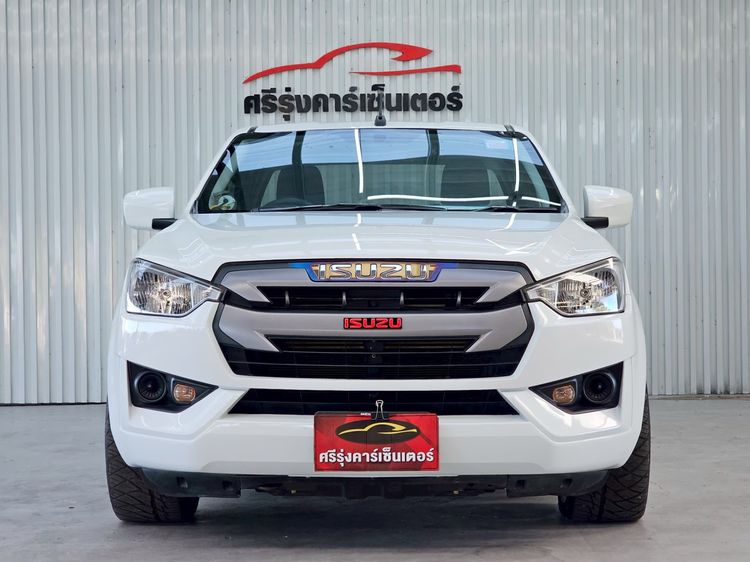 Isuzu D-MAX 2021 1.9 S Pickup ดีเซล ไม่ติดแก๊ส เกียร์ธรรมดา ขาว รูปที่ 2