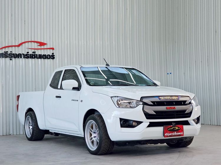 Isuzu D-MAX 2021 1.9 S Pickup ดีเซล ไม่ติดแก๊ส เกียร์ธรรมดา ขาว รูปที่ 3