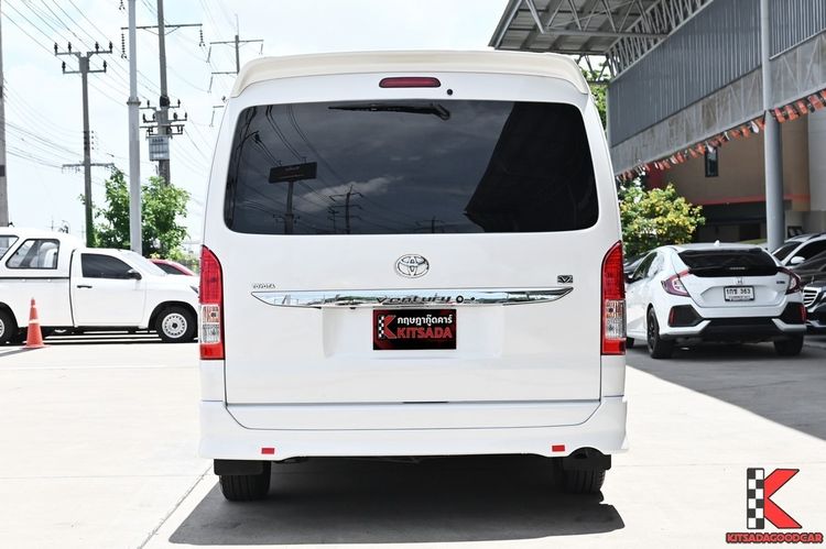 Toyota Ventury 2018 3.0 V Van ดีเซล ไม่ติดแก๊ส เกียร์อัตโนมัติ ขาว รูปที่ 4