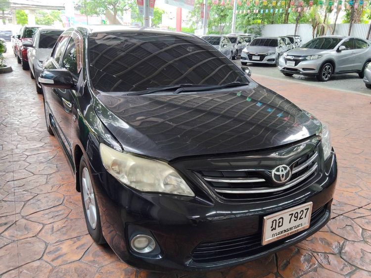 Toyota Altis 2010 1.6 E Sedan เบนซิน ไม่ติดแก๊ส เกียร์อัตโนมัติ ดำ รูปที่ 3
