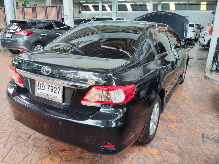 Toyota Altis 2010 1.6 E Sedan เบนซิน ไม่ติดแก๊ส เกียร์อัตโนมัติ ดำ รูปที่ 4