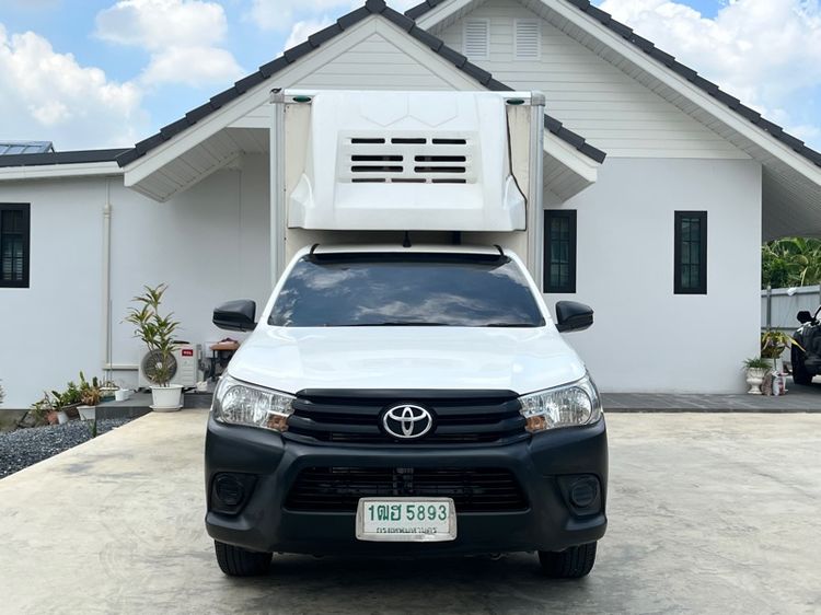 Toyota Hilux Revo 2017 2.4 J Pickup ดีเซล ไม่ติดแก๊ส เกียร์ธรรมดา ขาว รูปที่ 2