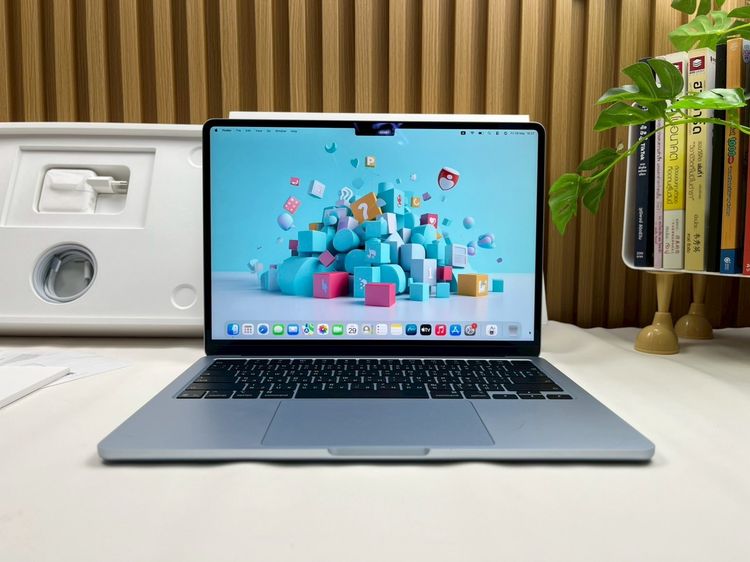 MacBook Air 13.6-inch M4 2025 Ram16GB SSD256GB SkyBlue apple care 24 March 2027 