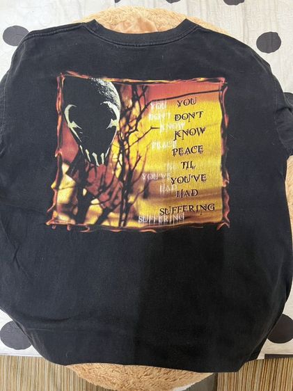 ดำ แขนสั้น เสื้อทีเชิ้ต อื่นๆ T-shirt  Mushroomhead 2002


Size : xL อก 23"-23.5"x 28.5"

TAG: cygnus