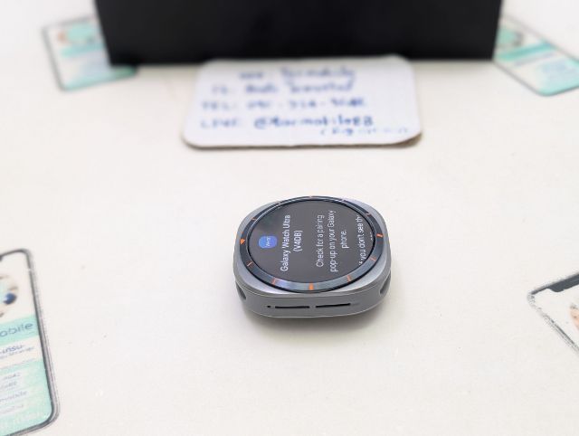 ขาย เทิร์น Samsung Galaxy Watch Ultra 2025 47MM LTE ศูนย์ไทย สภาพใหม่เอี่ยม อุปกรณ์แท้ครบยกกล่อง ประกันยาว 7 เดือน เพียง 9,990 บาท พอครับ  รูปที่ 5