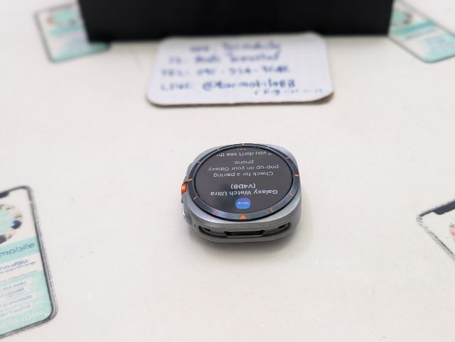 ขาย เทิร์น Samsung Galaxy Watch Ultra 2025 47MM LTE ศูนย์ไทย สภาพใหม่เอี่ยม อุปกรณ์แท้ครบยกกล่อง ประกันยาว 7 เดือน เพียง 9,990 บาท พอครับ  รูปที่ 3