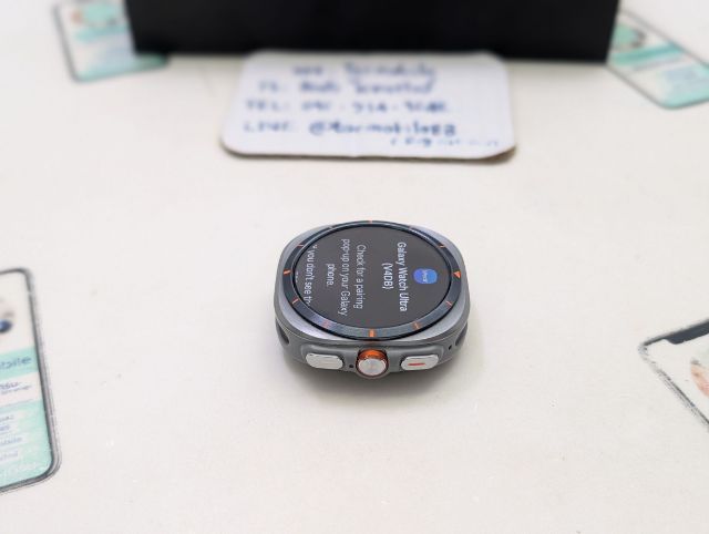 ขาย เทิร์น Samsung Galaxy Watch Ultra 2025 47MM LTE ศูนย์ไทย สภาพใหม่เอี่ยม อุปกรณ์แท้ครบยกกล่อง ประกันยาว 7 เดือน เพียง 9,990 บาท พอครับ  รูปที่ 6