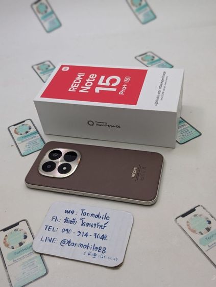 ขาย เทิร์น Redmi Note 15 Pro Plus 5G Ram 12 Rom 512 ศูนย์ไทย สภาพใหม่เอี่ยม อุปกรณ์ครบยกกล่อง ประกันยาว รอบชาร์จ 7 รอบ เพียง 9,990 บาท ครับ รูปที่ 2