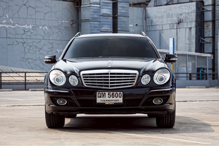Mercedes-Benz E-Class 2008 E200 Kompressor Van เบนซิน เกียร์อัตโนมัติ ดำ รูปที่ 2