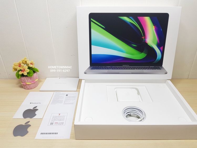 MacbookPro (Retina13-inch, 2020) M1 8-Core CPU 8-Core GPU SSD 256Gb Ram 8Gb Space Gray ครบกล่อง ราคาสุดคุ้ม รูปที่ 2