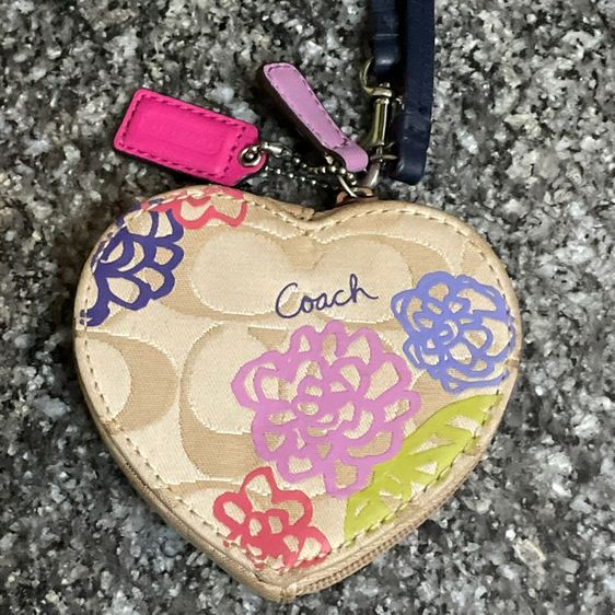 กระเป๋าใส่เหรียญใส่กุญแจ Coach แท้ รูปที่ 7
