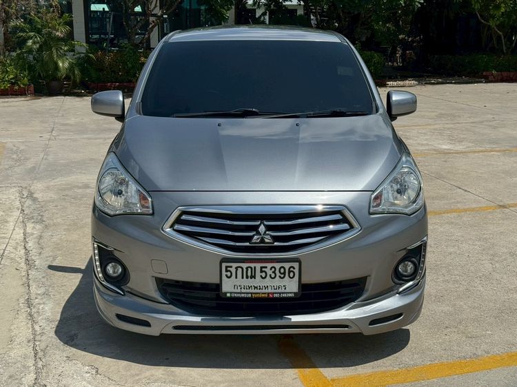 Mitsubishi Attrage 2018 1.2 GLS Sedan เบนซิน ไม่ติดแก๊ส เกียร์อัตโนมัติ เทา รูปที่ 2