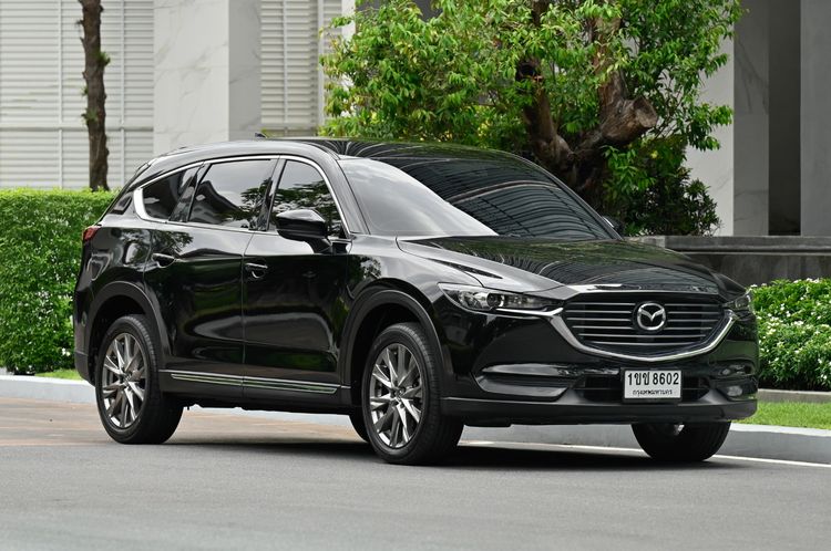 Mazda CX-8 2020 2.5 S Utility-car เบนซิน ไม่ติดแก๊ส เกียร์อัตโนมัติ ดำ รูปที่ 2