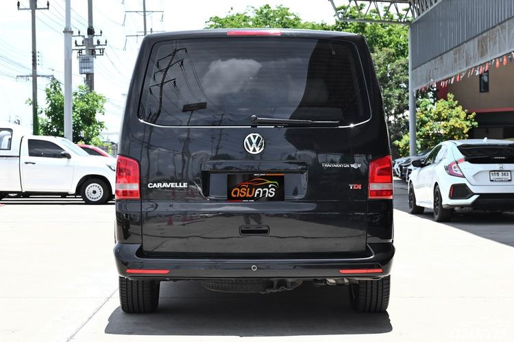 Volkswagen Caravelle 2015 2.0 TDi Van ดีเซล ไม่ติดแก๊ส เกียร์อัตโนมัติ ดำ รูปที่ 4