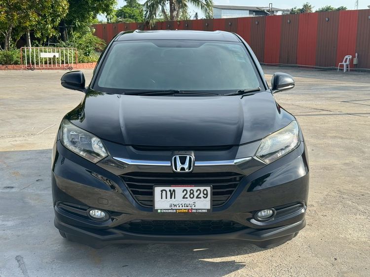 Honda HR-V 2015 1.8 E Utility-car เบนซิน ไม่ติดแก๊ส เกียร์อัตโนมัติ ดำ รูปที่ 2