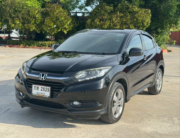 Honda HR-V 2015 1.8 E Utility-car เบนซิน ไม่ติดแก๊ส เกียร์อัตโนมัติ ดำ