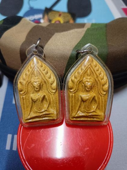 พระขุนแผน หลังกุมารทอง เก่ง เฮง วัดเตาเหล็ก 2องค์ 