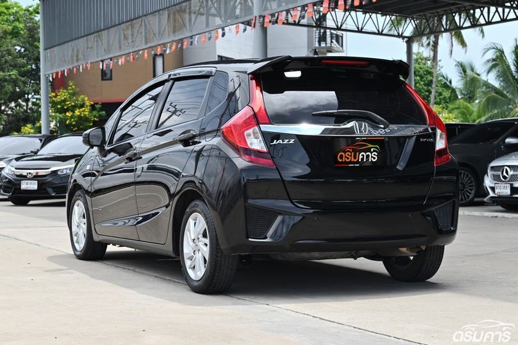 Honda Jazz 2016 1.5 V Sedan เบนซิน ไม่ติดแก๊ส เกียร์อัตโนมัติ ดำ รูปที่ 3