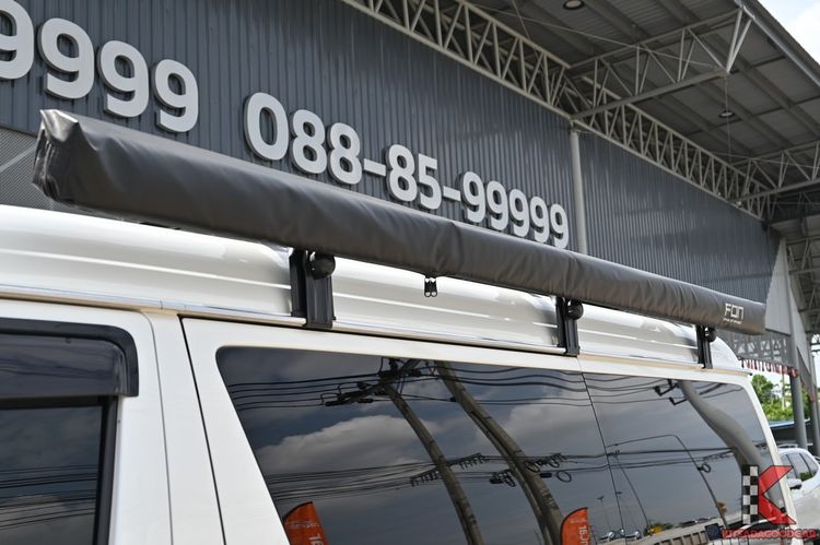 Toyota Ventury 2016 3.0 G Van ดีเซล ไม่ติดแก๊ส เกียร์อัตโนมัติ ขาว รูปที่ 4