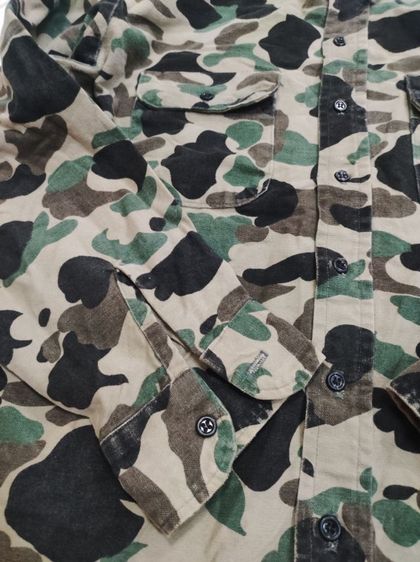 เชิ้ต CAMO VINTAGE 80's🪖🇺🇲 รูปที่ 8