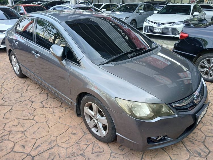 Honda Civic 2008 1.8 S i-VTEC Sedan เบนซิน ไม่ติดแก๊ส เกียร์อัตโนมัติ เทา รูปที่ 3