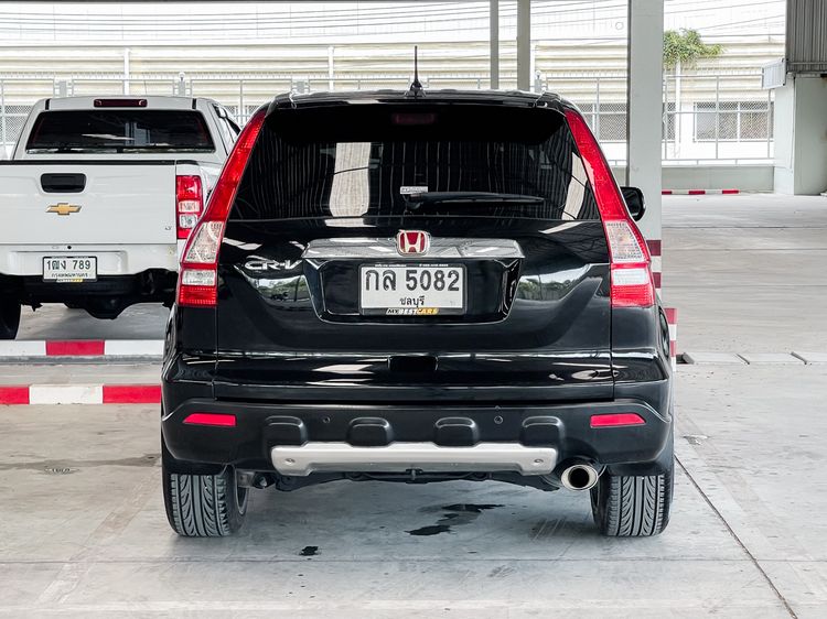 Honda CR-V 2008 2.0 E 4WD Utility-car เบนซิน ไม่ติดแก๊ส เกียร์อัตโนมัติ ดำ รูปที่ 4