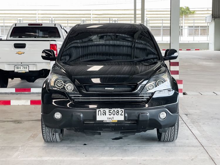 Honda CR-V 2008 2.0 E 4WD Utility-car เบนซิน ไม่ติดแก๊ส เกียร์อัตโนมัติ ดำ รูปที่ 2