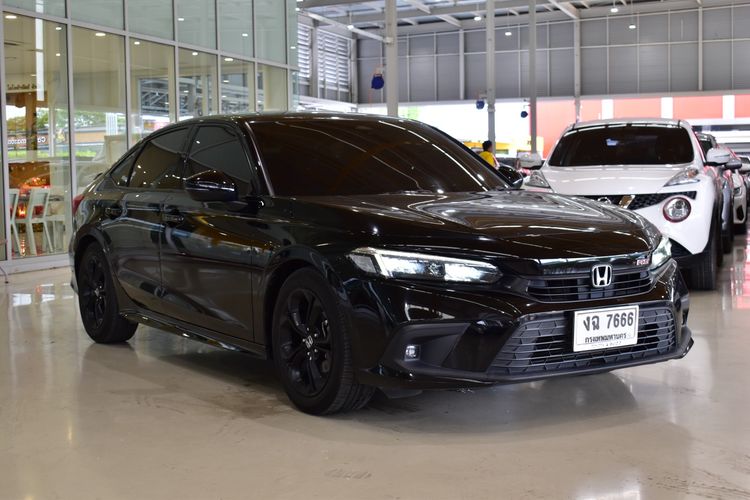 รถ Honda Civic 1.5 Turbo RS สี ดำ