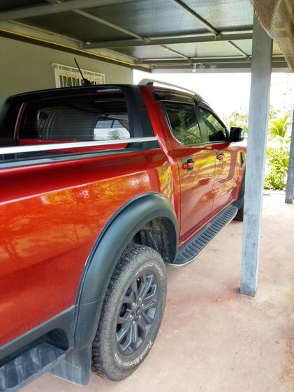 Ford Ranger 2022 2.0 Bi-Turbo Hi-Rider Wildtrak Pickup ดีเซล เกียร์อัตโนมัติ ส้ม รูปที่ 4