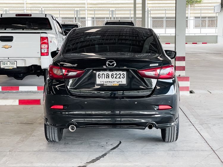 Mazda Mazda 2 2017 1.3 High Connect Sedan เบนซิน ไม่ติดแก๊ส เกียร์อัตโนมัติ ดำ รูปที่ 4