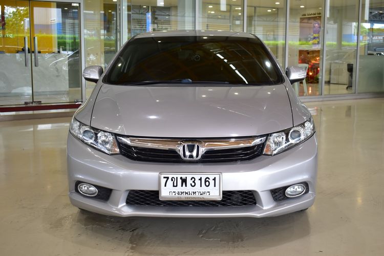 Honda Civic 2013 1.8 E i-VTEC Sedan เบนซิน ไม่ติดแก๊ส เกียร์อัตโนมัติ บรอนซ์เงิน รูปที่ 3