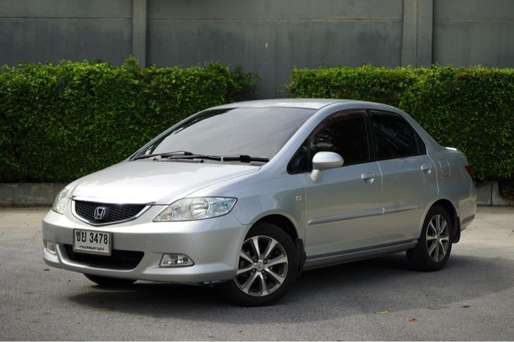 Honda City 2007 1.5 ZX SV VTEC Sedan เบนซิน ไม่ติดแก๊ส เกียร์อัตโนมัติ เทา