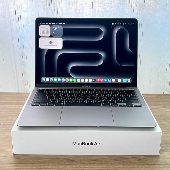 ขายเทิร์น MacBook Air M1 256 แบต 98 ใช้น้อยชาร์จแค่ 16 รอบ สวยกริ๊บ เดิมๆ แรงๆ แท้ครบยกกล่อง รูปที่ 2