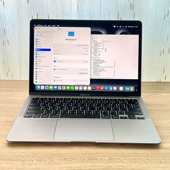 ขายเทิร์น MacBook Air M1 256 แบต 98 ใช้น้อยชาร์จแค่ 16 รอบ สวยกริ๊บ เดิมๆ แรงๆ แท้ครบยกกล่อง รูปที่ 9
