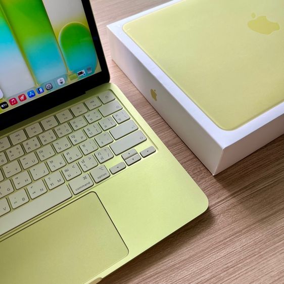อายุ 1.5 เดือน MacBook Neo 256 สีเหลือง Citrus รอบชาร์จ 16 แบต 100 ครบยกกล่อง ซื้อ AppleCare ได้ รูปที่ 17