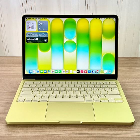 อายุ 1.5 เดือน MacBook Neo 256 สีเหลือง Citrus รอบชาร์จ 16 แบต 100 ครบยกกล่อง ซื้อ AppleCare ได้ รูปที่ 5