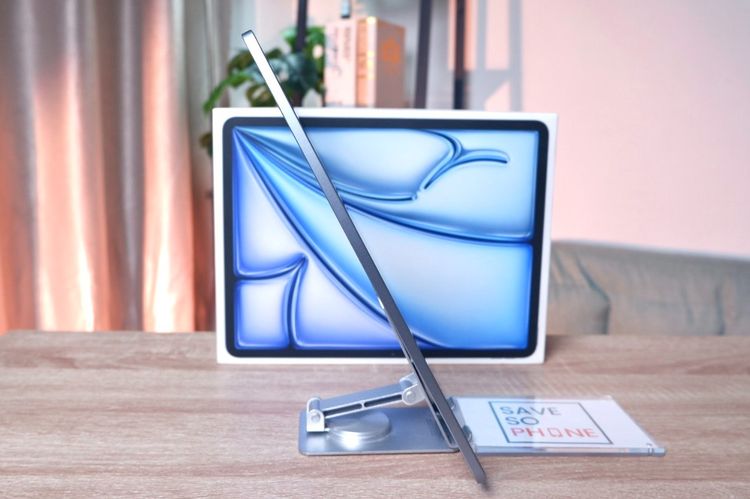iPad Air 6 M2 chip 128Gb Wi-Fi 13-inch สี Blue เครื่องสวย ราคาเพียง 17,900.- มีประกันร้าน 60 วัน รูปที่ 4