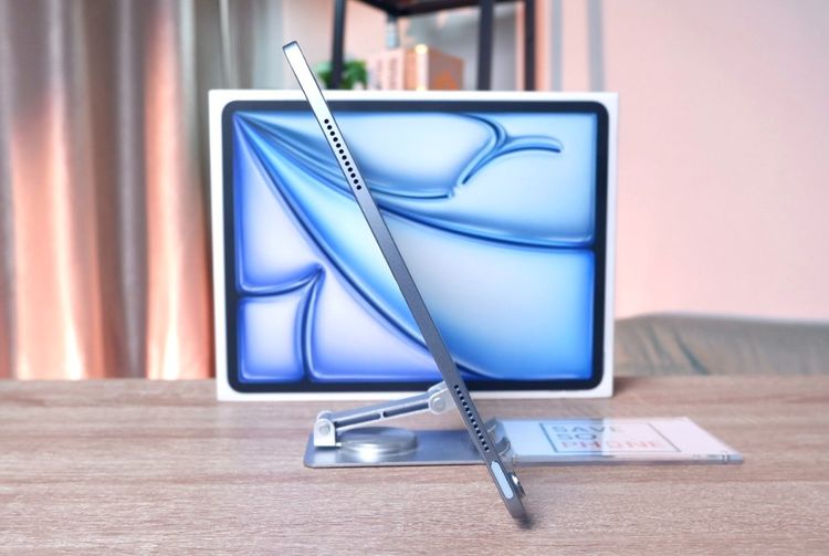 iPad Air 6 M2 chip 128Gb Wi-Fi 13-inch สี Blue เครื่องสวย ราคาเพียง 17,900.- มีประกันร้าน 60 วัน รูปที่ 6