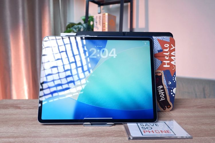 iPad Air 6 M2 chip 128Gb Wi-Fi 13-inch สี Blue เครื่องสวย ราคาเพียง 17,900.- มีประกันร้าน 60 วัน รูปที่ 2