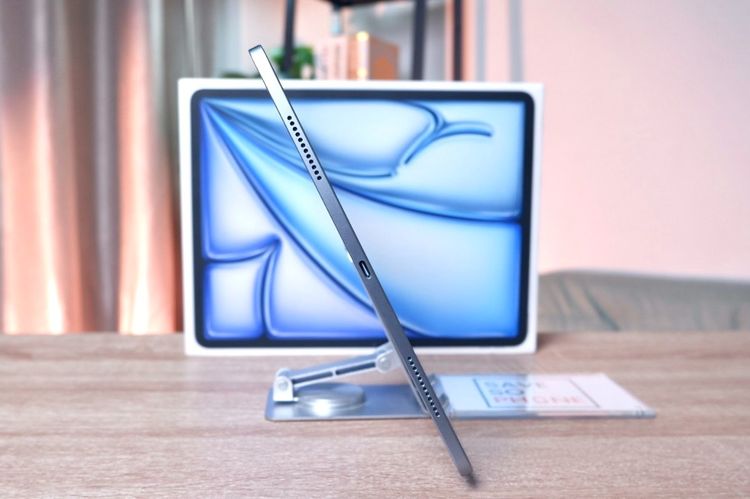 iPad Air 6 M2 chip 128Gb Wi-Fi 13-inch สี Blue เครื่องสวย ราคาเพียง 17,900.- มีประกันร้าน 60 วัน รูปที่ 5