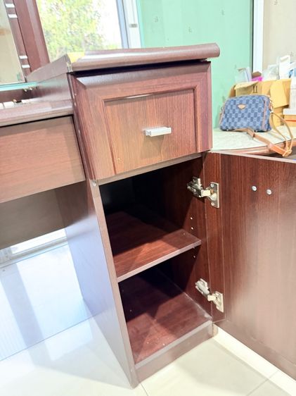 โต๊ะเครื่องแป้งสี dark oak รูปที่ 5