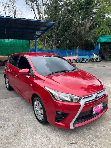 Toyota Yaris 2014 1.2 Sport Hatchback Sedan เบนซิน ไม่ติดแก๊ส เกียร์อัตโนมัติ แดง