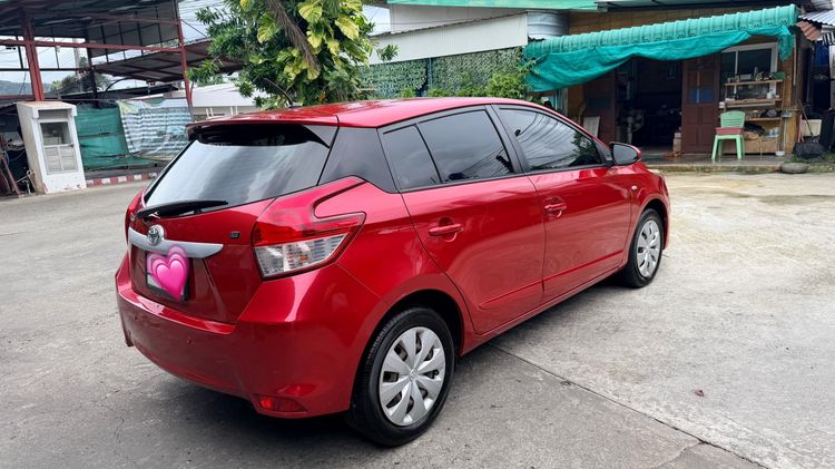 Toyota Yaris 2014 1.2 Sport Hatchback Sedan เบนซิน ไม่ติดแก๊ส เกียร์อัตโนมัติ แดง รูปที่ 3